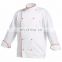 OEM white classic chef coat manufacturer