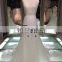 Special Spaghetti Strap V-shaped Design Transparent Lace Arabic Wedding Dress/Famous Panyu Tiamero Wedding Dress