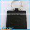 Hot new product promotional embossed pu custom leather keychain