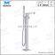 Modern style for home enviroment Freestanding Bathtub Faucet Tub Filler Single Handle Ceramic Brass Handshower