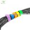 Hook and loop electric cable tie security strap cable wire organizer