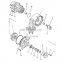 Factory Price Double Pump 705-80-100000 Loader Gear Pump WA100 Hydraulic Pump Assy