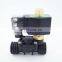 Normal open 2 way Plastic solenoid valve NBR/EPDM/FKM 1/2" 3/4 1 inch Orifice 15/20/25mm PP-15/20/25K water valve 10bar 220V NO