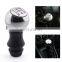 Car modification gear shift knob chrome 5-speed gear shift handle for Peugeot 106 206 306 406 107 207 307 407