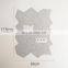 High quality low cost mirror sheet wall felt sticker