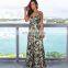New Arrivals Summer Fashion Women Printed Dress Maxi Casual Dresses Sleeveless Beach Dress