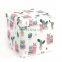 RTS Mult-Function Fabric Foot Rest Seat Storage Foldable Stool Cube Ottoman