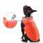 New launching down cotton plain color reflective dog apparel jackets