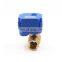 1/2" 3/4" 1" Automatic 2 way 230v 24v AC DC 12V 5V Water Electric Brass stainless steel cwx-15q motorized ball valve