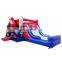 Superhero Spiderman Bounce House Inflatable Jumping Castle Slide Bouncer Combo For Kids