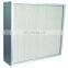 Mini pleated air filter hepa h13 air filter element