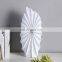 Nordic fancy goods gift matte white antique home decor flower vase resin for hotel wedding
