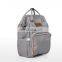 Portable multi function mom backpack waterproof mummy baby carry personalized diaper bags