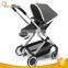 Suitable Easily compact system stroller babies with Eco-friendly material