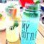 factory direct bpa free clear infusion cycling drink water bottles with custom logo for sale