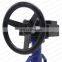 Bundor worm gear operated DN80 150LB 3 inch DI body wafer butterfly valve