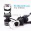 Carest 2pcs for car clear beam pattern 12V 24V 72W 6000k no astigmatic problem H4 LED hi-lo mini projector lens headlight