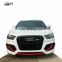 High quality CQCV style body kit for Audi Q3  front bumper grill side skirts and rear bumper for Audi Q3 car bumper