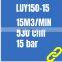 liutech air-compressors for drillung machines -luy150-15