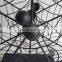 Rounded Black Halloween Table Decorative Candle Holders