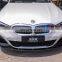 Carbon black  front splitter For BMW 3 series G20 2019+  Front Bumper Lip Splitters