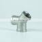 stainless steel pipe fitting Y type  tees forging female thread bsp tee