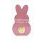 New Design Customized  Rabbit Shaped Stamping Paper Packaging Box Easter Candy Chocolate Gift Box