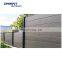 Dark grey privacy fence wood composite wpc decorative garden outside screen