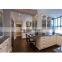 Luxury custom design solid wood white oak door vintage ideas wooden kitchen cabinets