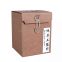 customized print square cardboard kraft paper boxes wholesale