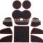 For Dodge Challenger 2015-2020 Car Accessories Rubber Non-slip Cup Mat Water Glass Holder Pads