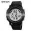 SANDA 410 Men Outdoor Sports Digital Silicone Watches Casual Digital Complete Calendar Back Light Wristwatch