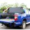 Hard tri-folding aluminum pickup truck cover folding tonneau cover for dodge ram1500 mitsubishi triton l200