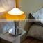 Modern Glass Table Light Designer Decor Desk Lamp Creatiev Egg Tart Shape Desk Light For Home Bedroom Living Room