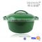Cast iron cookware Green enamel cast iron pot for sale                        
                                                Quality Choice
