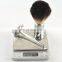 silver chrome plated high luxury durable reusable  eo-friendly metal double edge shaving barber face safety razor kit