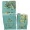 Custom Eight Side Seal Aluminum Foil  Coffee Bag with valve  coffee bags wholesale