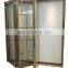 Superhouse 48 Inches Exterior Doors Aluminium Bi Folding Drawing Telescopic Accordion Bi-fold Exterior Patio Door