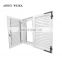 White style cabinet doors PVC louver shutters Window