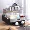 Cutlery Drying Rack and Drainer, SINOART 2-Tier Large Cutlery Rack with Swivel spout, Stainless Steel Cutlery Drainer