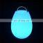 smart modern table lamp solar bed light IP65 waterproof led lamp rechargeable outdoor table lights