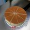 Baking cakes round cake cutting machine with paper divider inserting