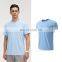 Wholesale Custom Logo Quick Dry Breathable Men's Gym Sportswear Short Sleeve Loose T Shirt Fitness Workout Active Wear Shirt