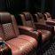 Modern home theater sofa, movie hall, luxury multi-function leather electric sofa, movie viewing room sofa