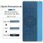 Yoga Mat Material Tpe Eco Friendly Tpe Yoga Mat Custom Double-layer Non-slip