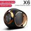 Колонка X6 Bluetooth 5.0 TWS портативная беспроводная громкоговоритель для телефона и ПК, водонепроницаемая, для наружного использования, стерео-музыка, поддерживает TF, AUX, USB, FM