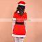 Fashion Design cosplay Santa Claus Costume Women Sexy Party Maid Dress Sexy Lingerie Christmas Cosplay Costume