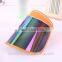 Plastic Visor PVC UV-resistance plastic visor Hat With Stock