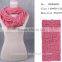 black infinity circle hanging loop scarf yiwu factory custom made