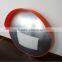 Orange, Black 60cm Road Security Acrylic Convex Mirror